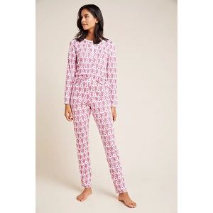 Roberta Roller Rabbit pink monkeys pajama set